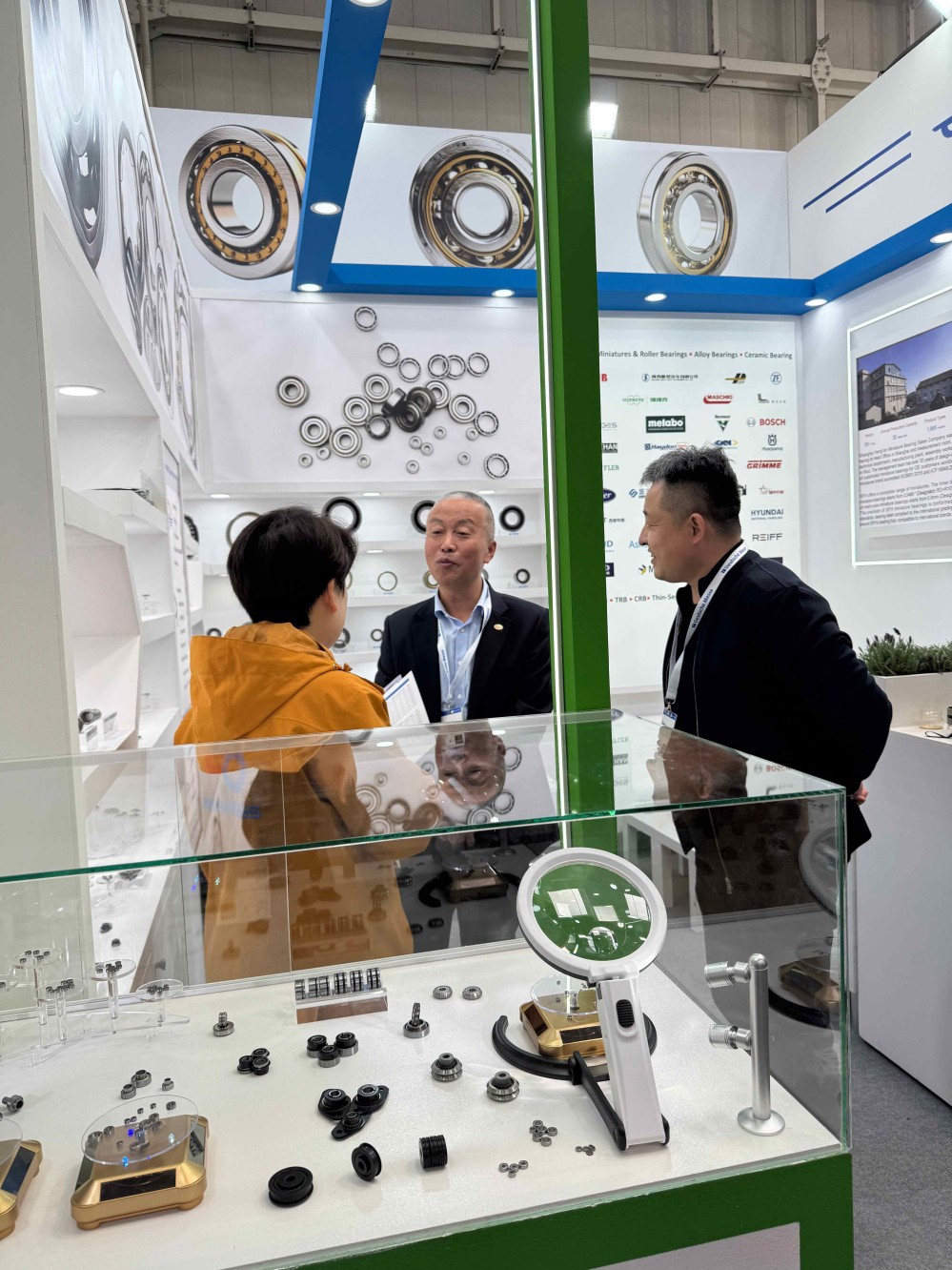 Kunde besucht MTWB Hannover Exibition
